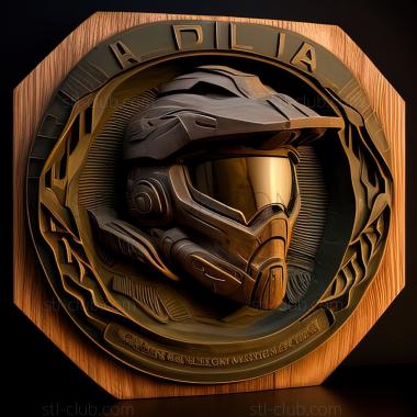 3D модель St Halo Combat Evolved Anniversary игра (STL)